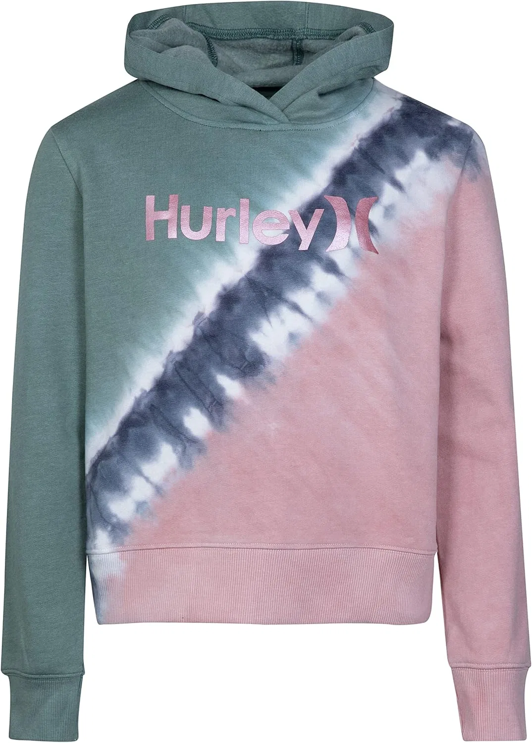 Детская толстовка Hurley One and Only, с аксессуаром для волос, Washed Coral