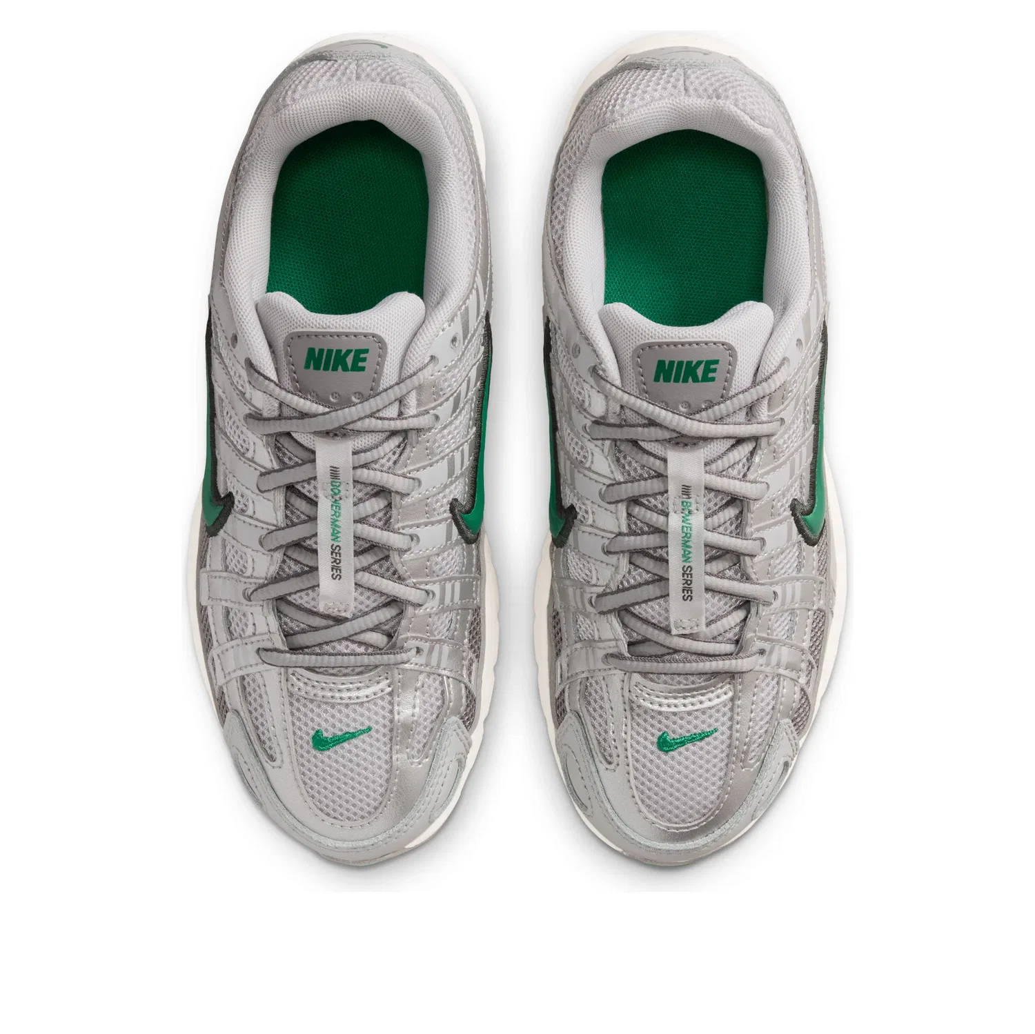 Кроссовки Nike P-6000 'Grey Fog Malachite' HV5064-021, зеленый — фото 3