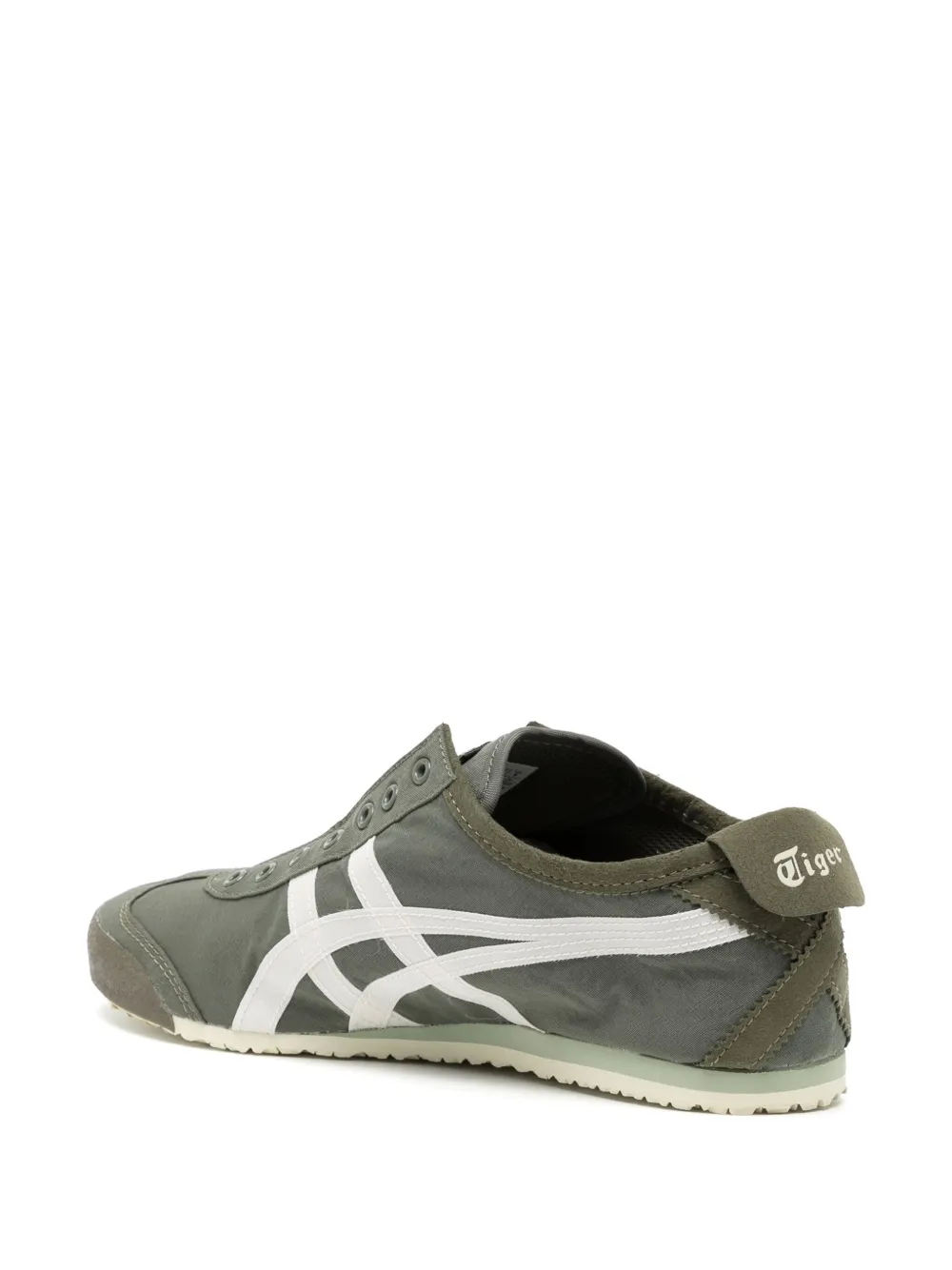 Слипоны Mexico 66Щ Onitsuka Tiger, зеленый — фото 3