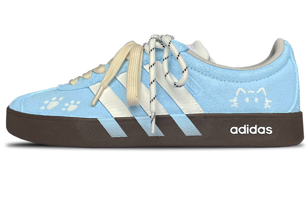 

Adidas ВЛ Корт 2.0 Лоу-топ скейтборд обувь унисекс синий, цвет Blue