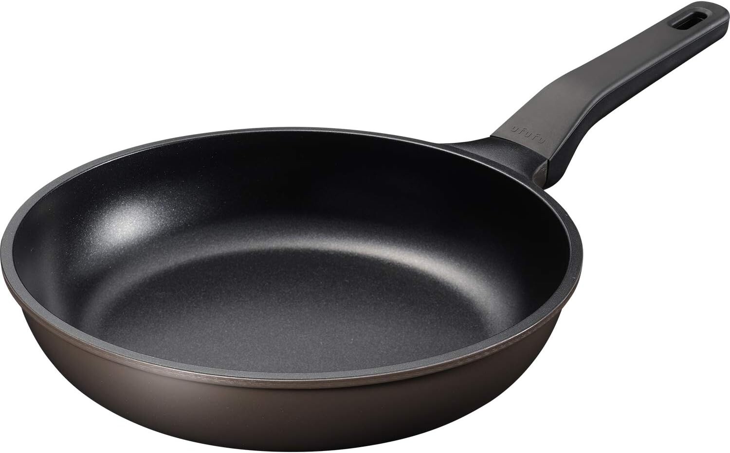 

Ufufu Ufufu RB-1849 Сковорода, 10,2 дюйма (26 см), совместима с индукционной индукцией, проста в использовании, не содержит ПФОК, обработка фторсодержащей смолой WAHEI FREIZ, Darkbrown