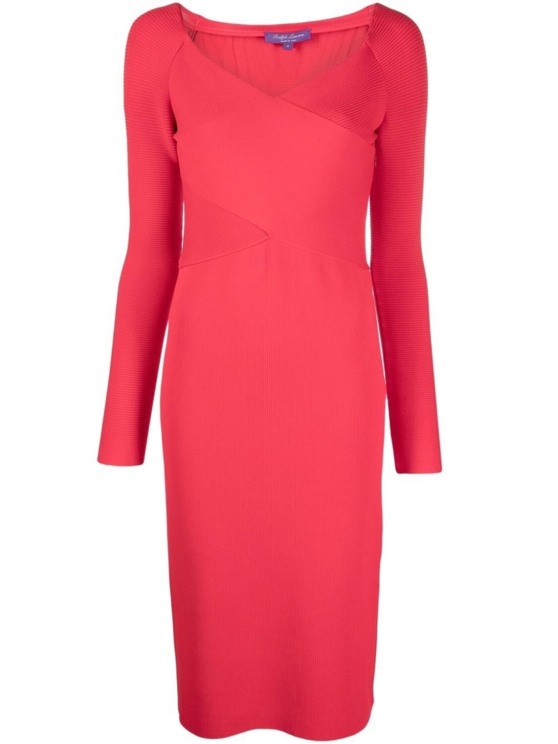 

Ralph Lauren Collection коктейльное платье миди, красный