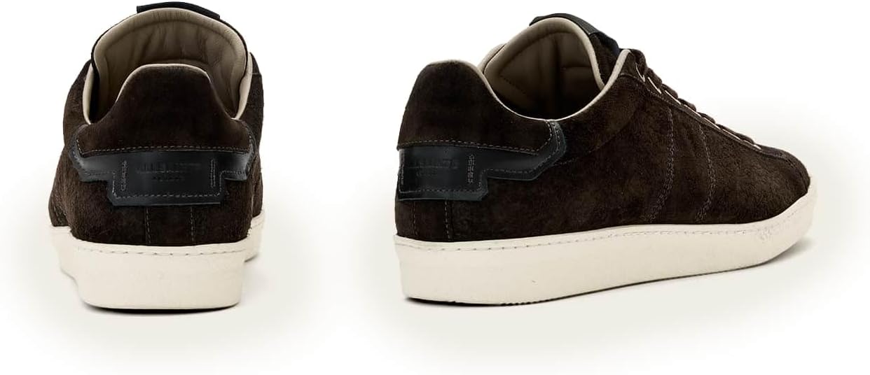 Мужские кроссовки AllSaints Leon Low Top, темно-коричневый — фото 3