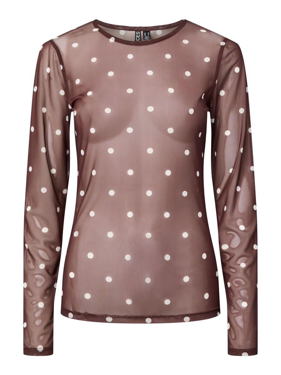 

Рубашка PIECES PCDORTHEA MESH, коричневый