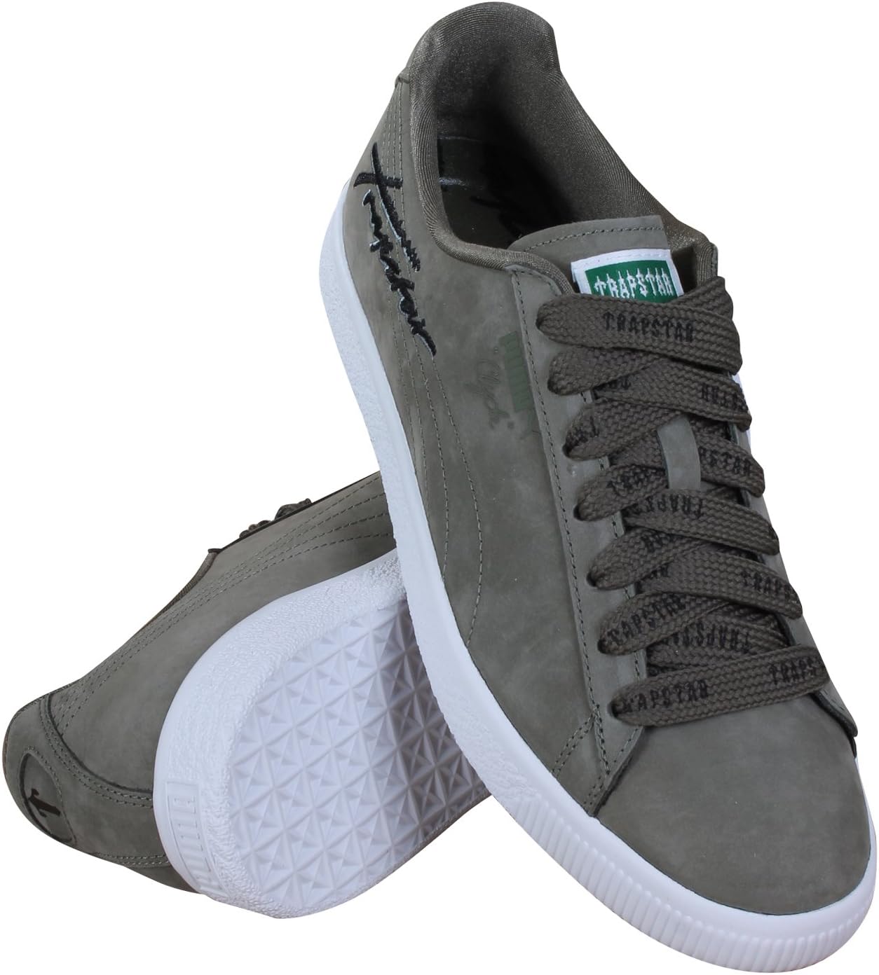 

Кроссовки Puma Trapstar Clyde, оливковый