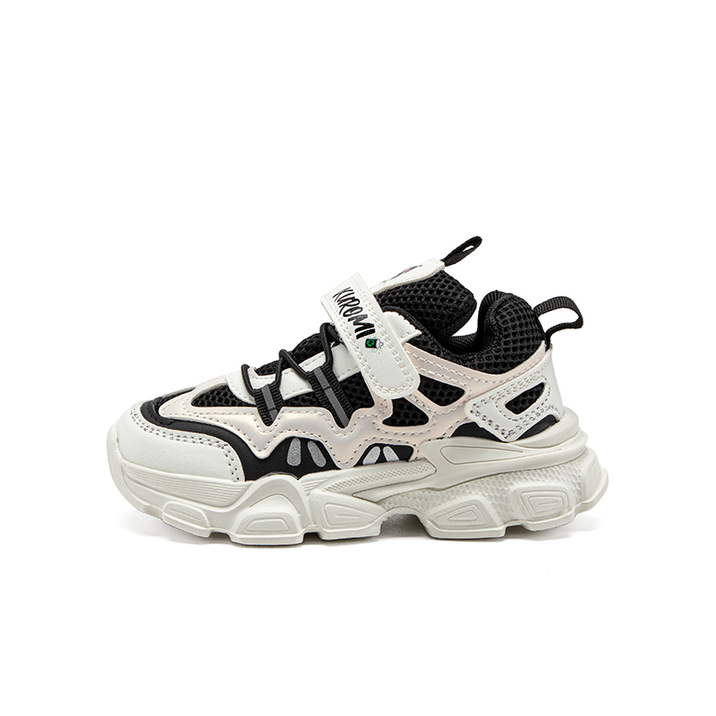 

Kuromi устойчивая к истиранию упругая дышащая легкая амортизирующая высота увеличивающая Low top Sanrio, бежевый черный