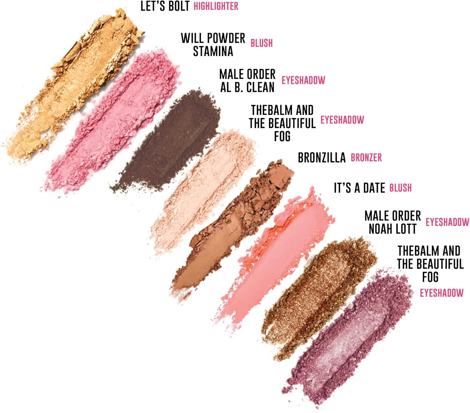 Палетка для лица theBalm theBalmbina 4.5 oz — фото 3