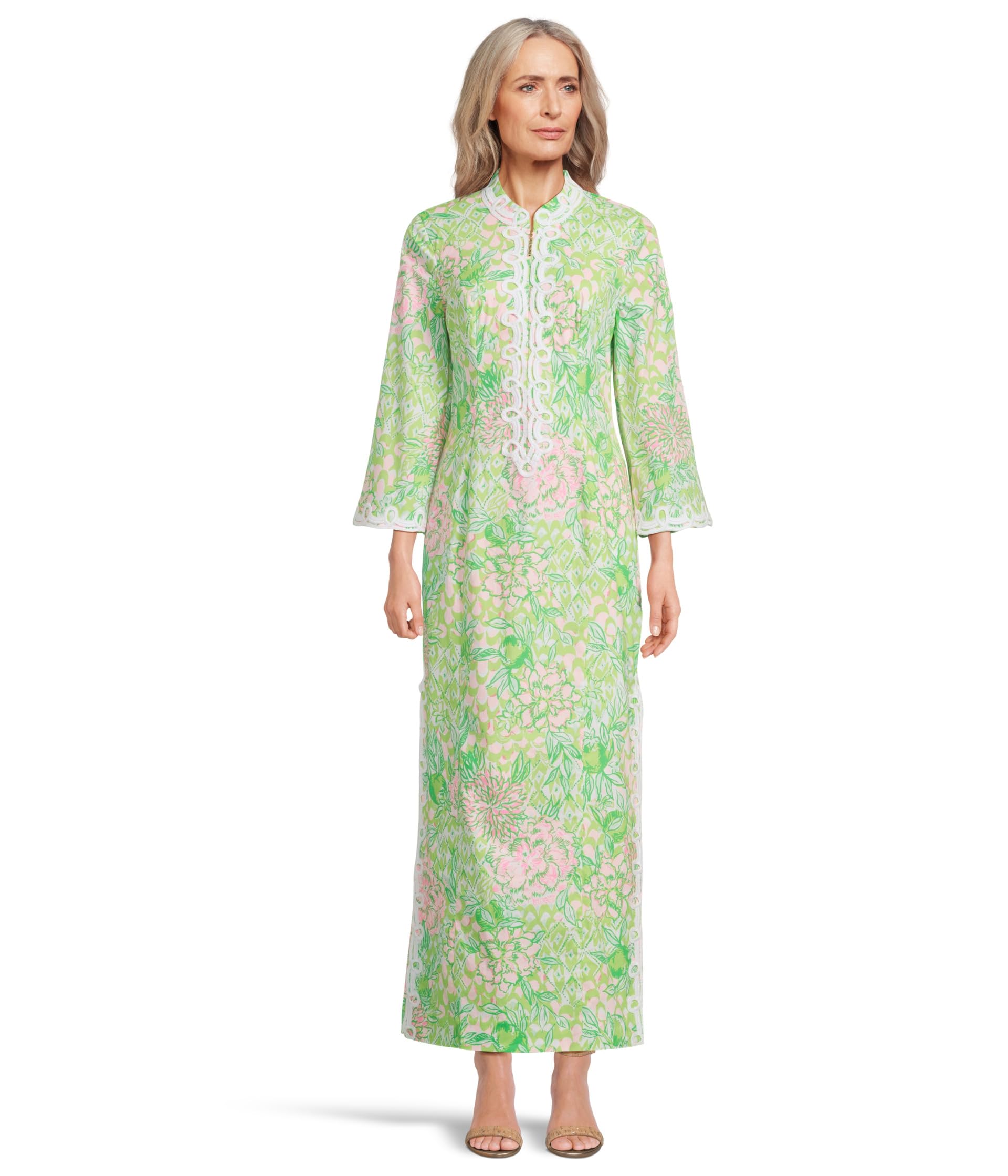 

Платье Lilly Pulitzer Shealyn 3/4, цвет Fauna Green Lime Feeling Good