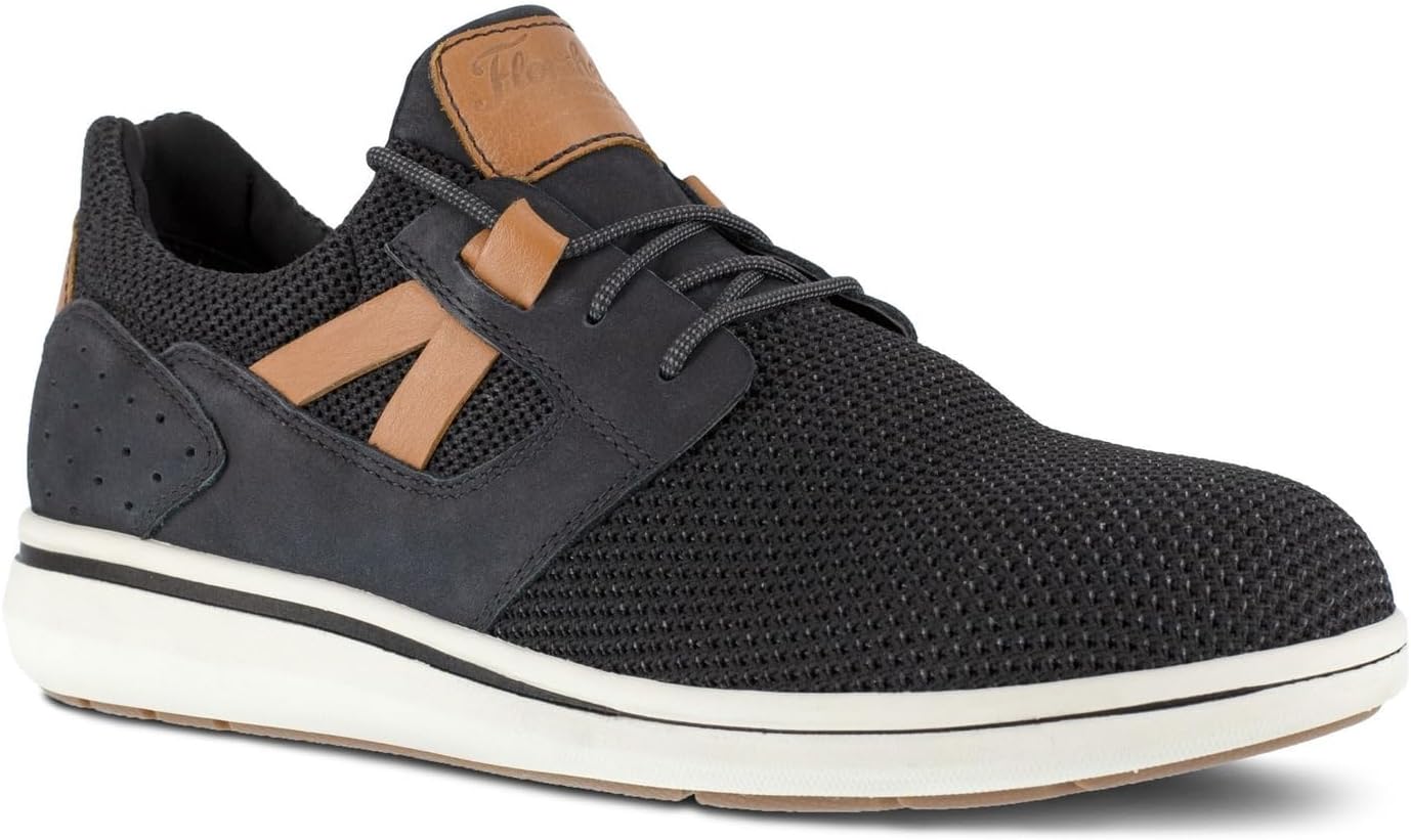 Мужские оксфорды Florsheim Adventure с стальным носком, черный — фото 2