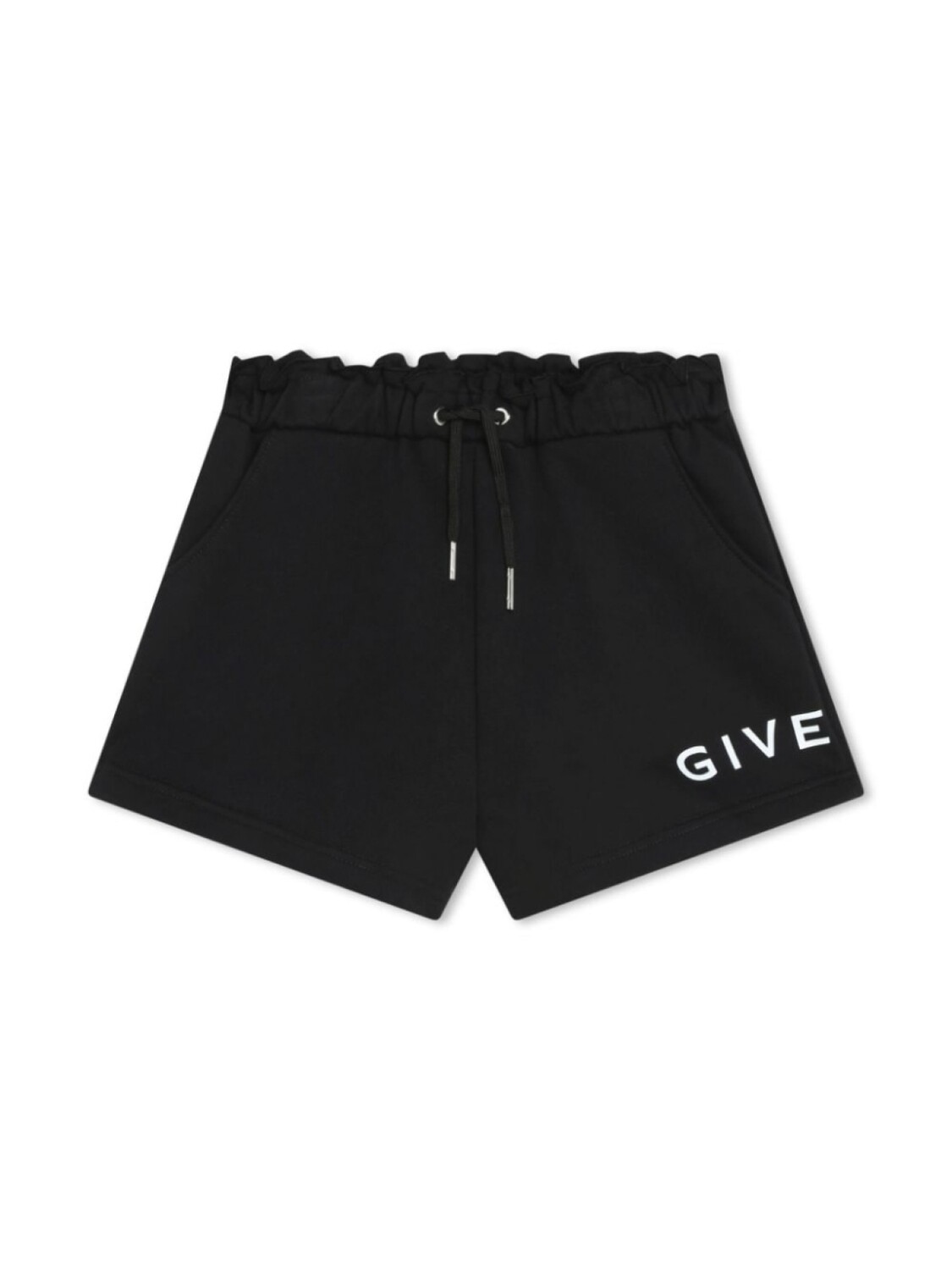 

Givenchy Kids шорты с логотипом, черный
