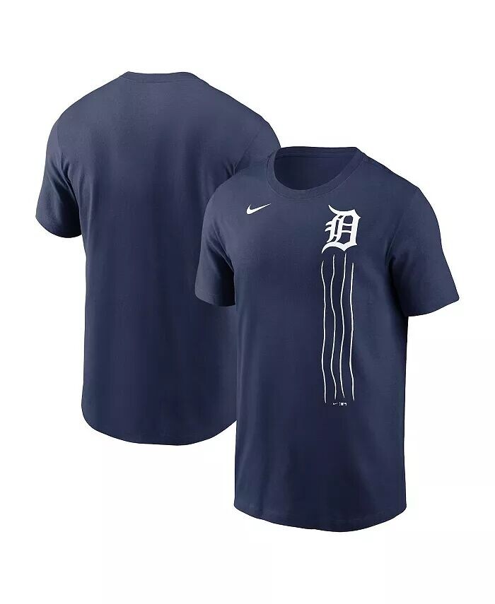 

Мужская темно-синяя футболка Detroit Tigers Local Home Town Nike, синий