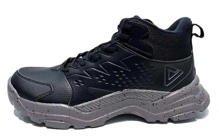 

Кроссовки PEAK Lifestyle Shoes Men Mid-top Black/Gray, черный/серый