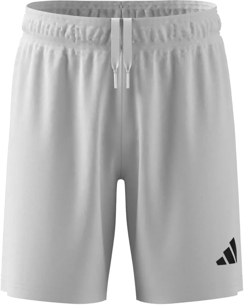 Детские шорты унисекс Adidas Entrada 26, белый/черный — фото 4
