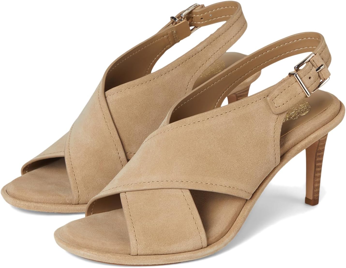 Сандалии Vince Camuto Famla Cross-band High Heel Sandals, цвет Tortilla