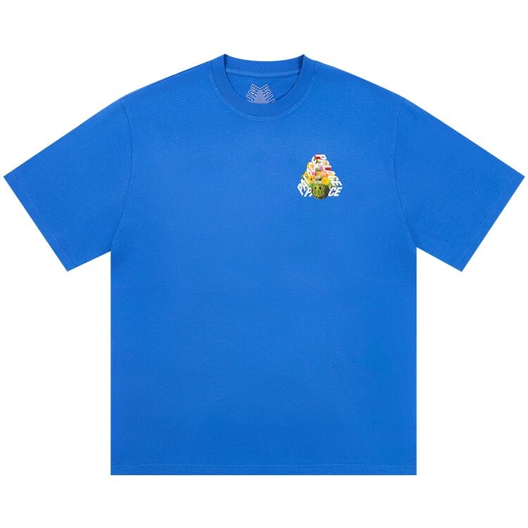 

Футболка Palace P-3 Punch T-Shirt, цвет Blue Berry