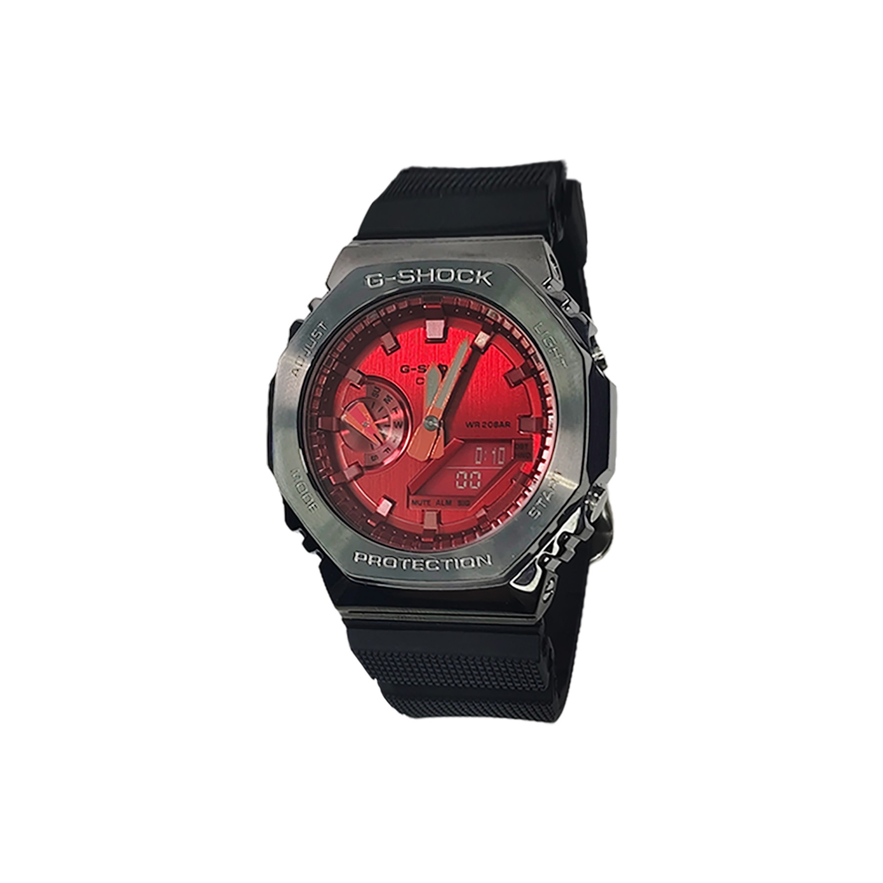 

CASIO Часы Retrofit Series Quartz Movement Resin Strap Watch Men's Watch Red Watch Dial