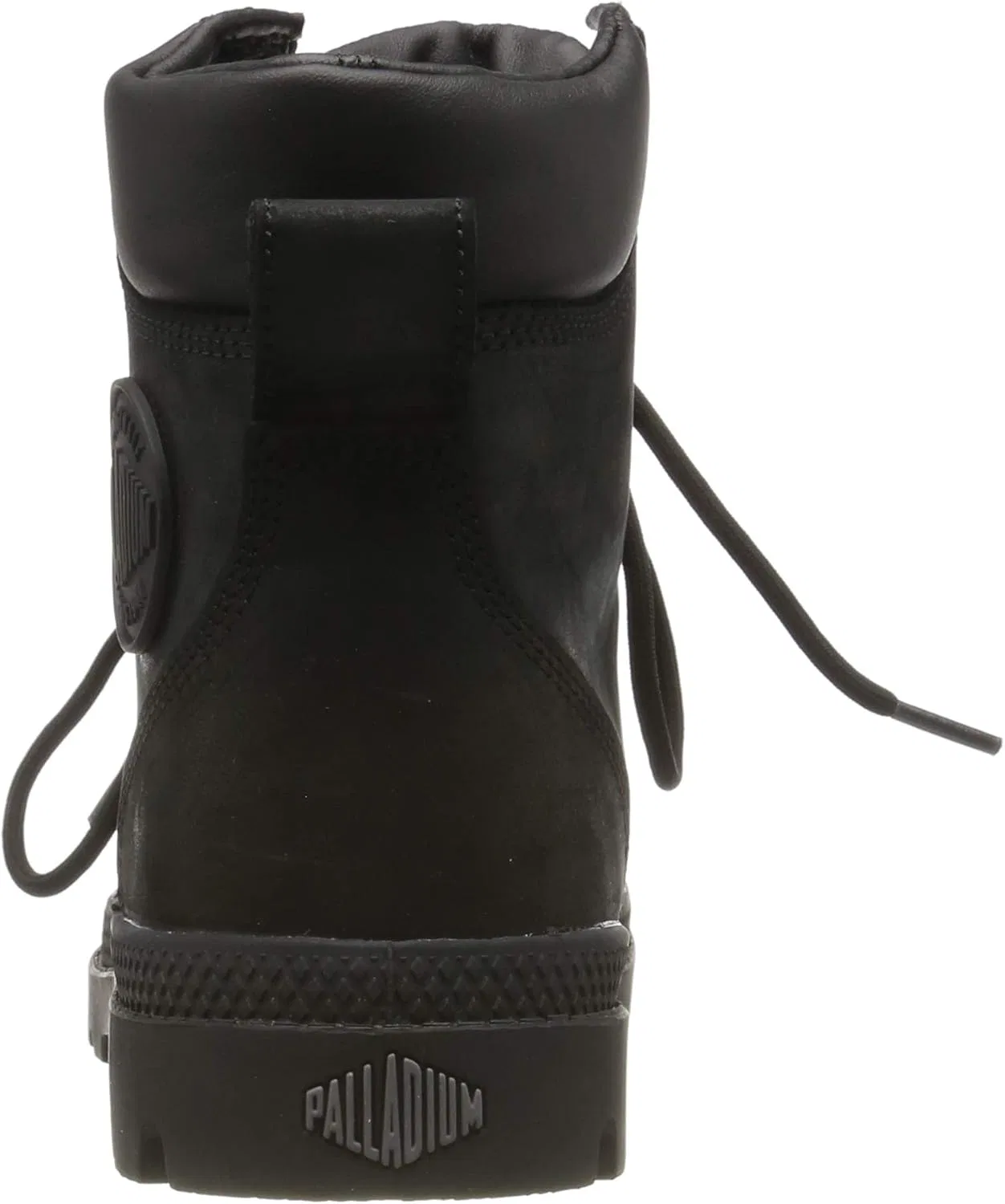 Мужские водонепроницаемые кожаные ботинки Palladium Pampa Sport Cuff, Black — фото 3