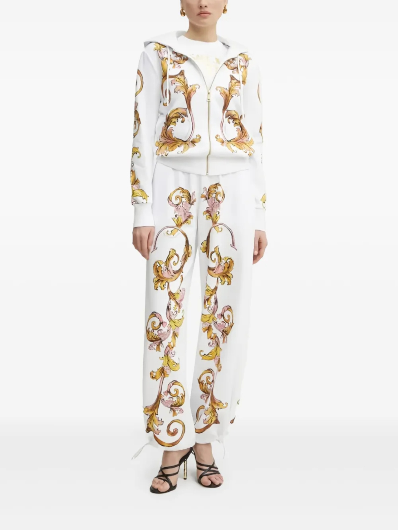 

Худи Outline Barocco Versace Jeans Couture, белый