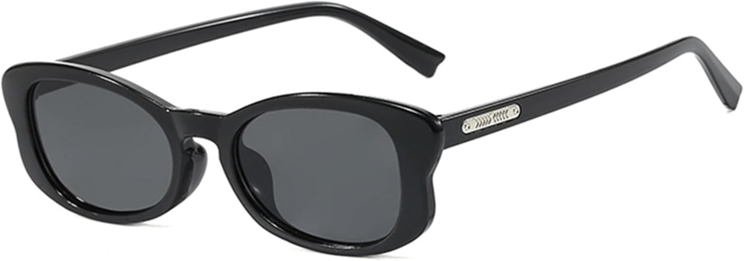 

Винтажные солнцезащитные очки Bullabulling в виде бабочек для женщин, ретро квадратные солнцезащитные очки, модные узкие очки в стиле 90-х с защитой от УФ-излучения, C1