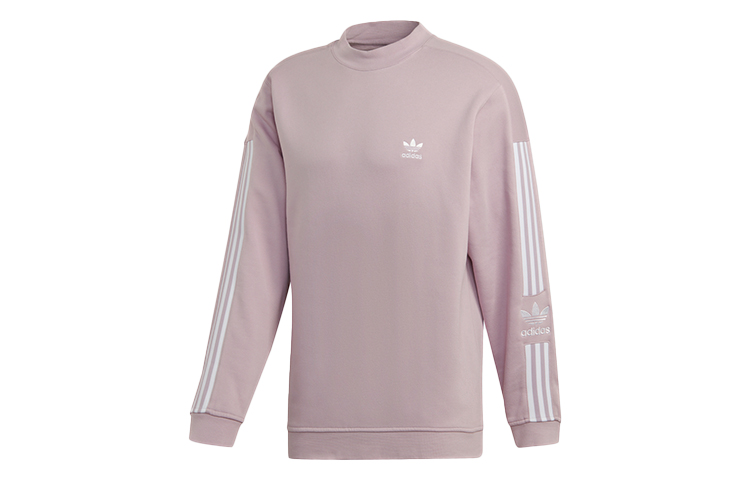 Свитер мужской светло-розовый фиолетовый серый Adidas Originals — фото 2