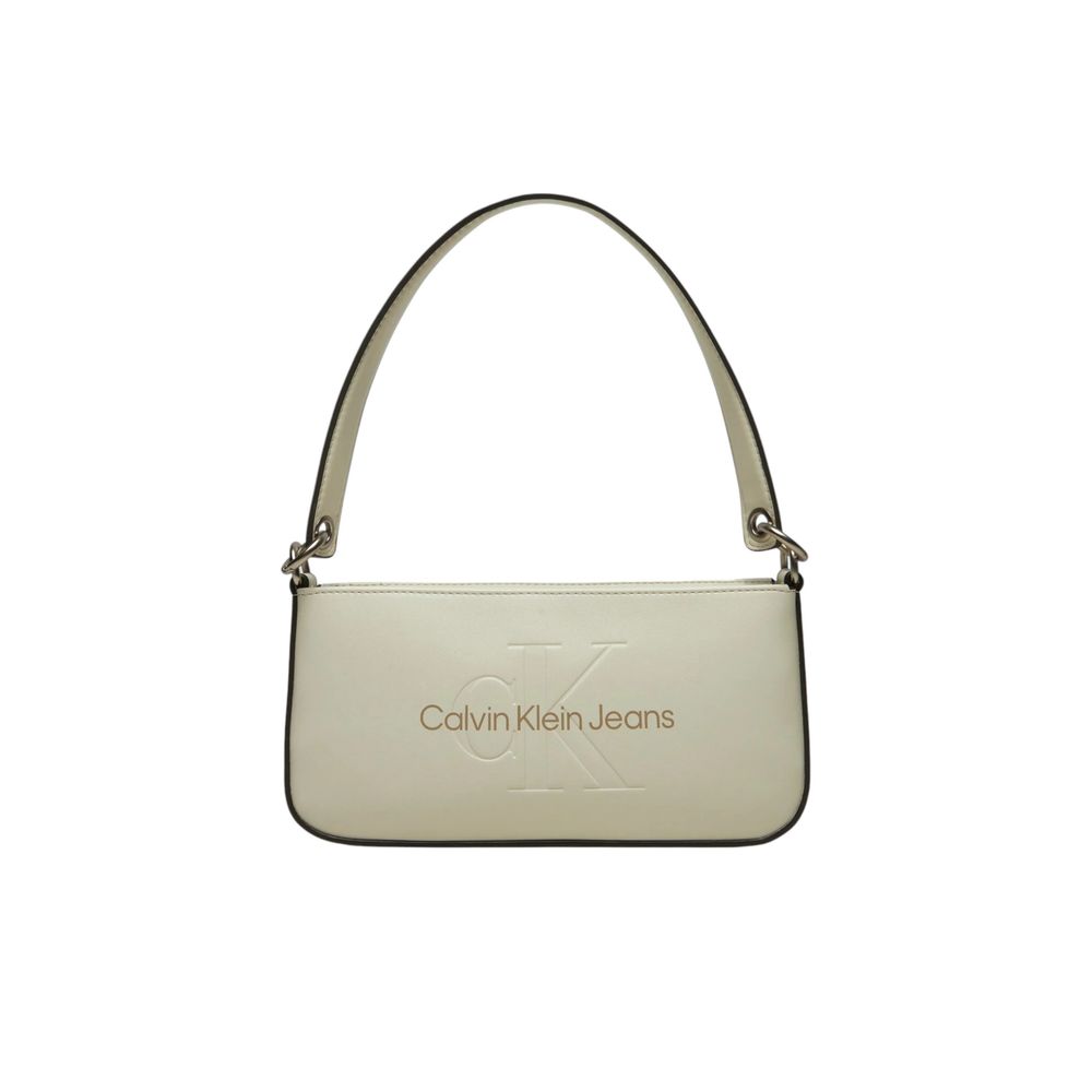 

Белая полиэтиленовая сумка Calvin Klein Jeans