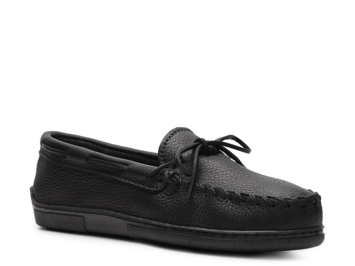 

Лоферы Minnetonka Moosehide Classic, черный