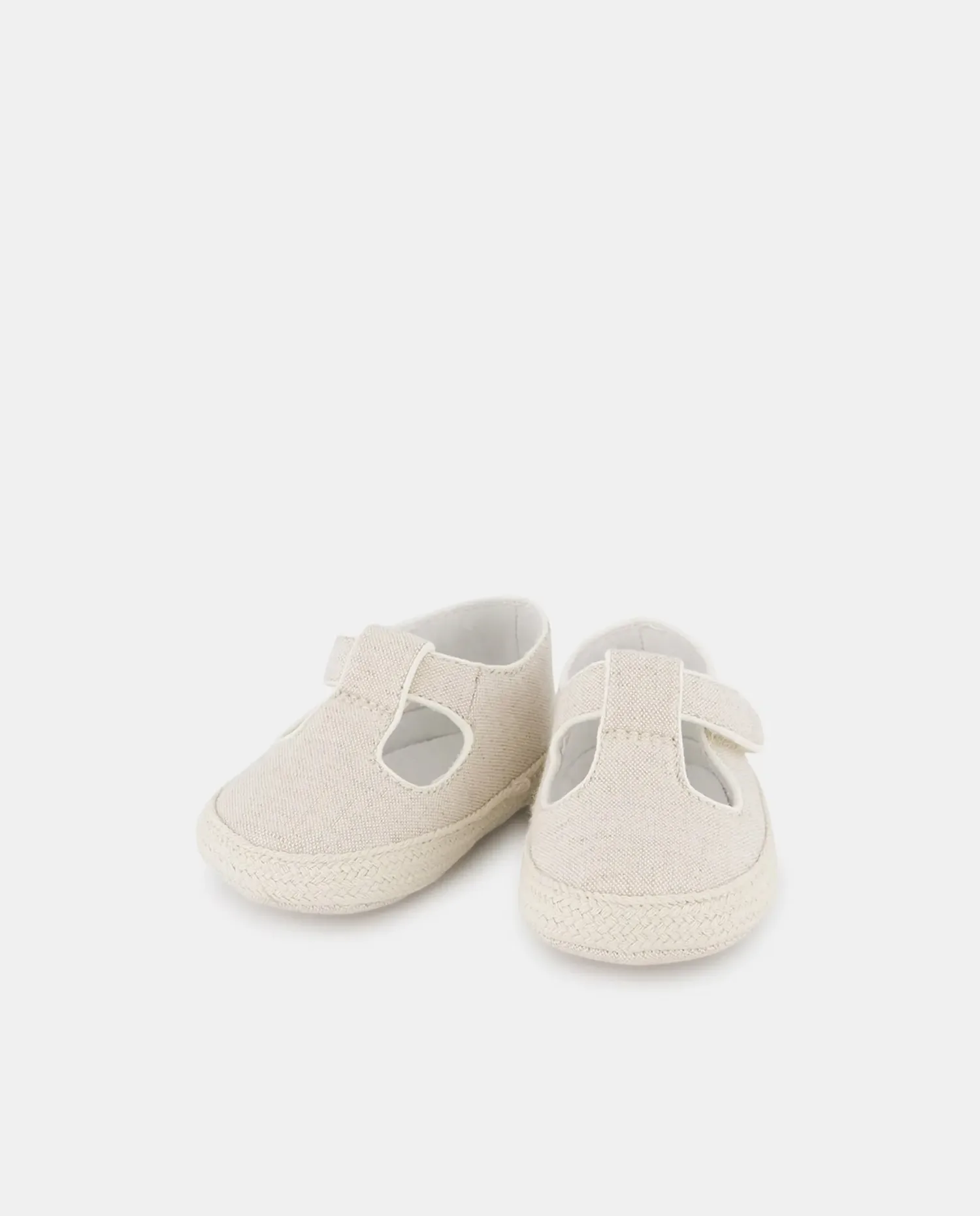 Мягкая обувь Pepito из канвы для младенцев Baby El Corte Inglés, 120 Crudo — фото 2