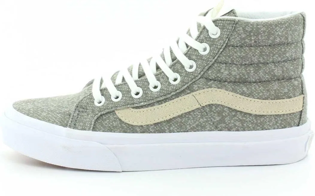 Кроссовки Vans UA SK8-Hi Slim для женщин, 2-J S Frost Gray True Whi — фото 2