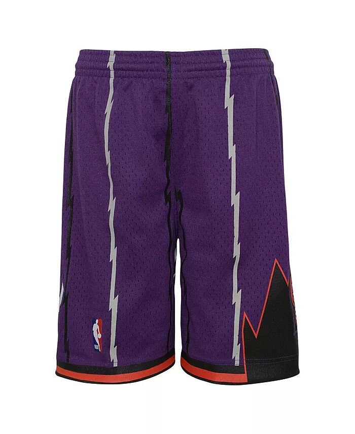 Большие мальчики Фиолетовый Toronto Raptors Hardwood Classics Swingman шорты Mitchell & Ness — фото 2