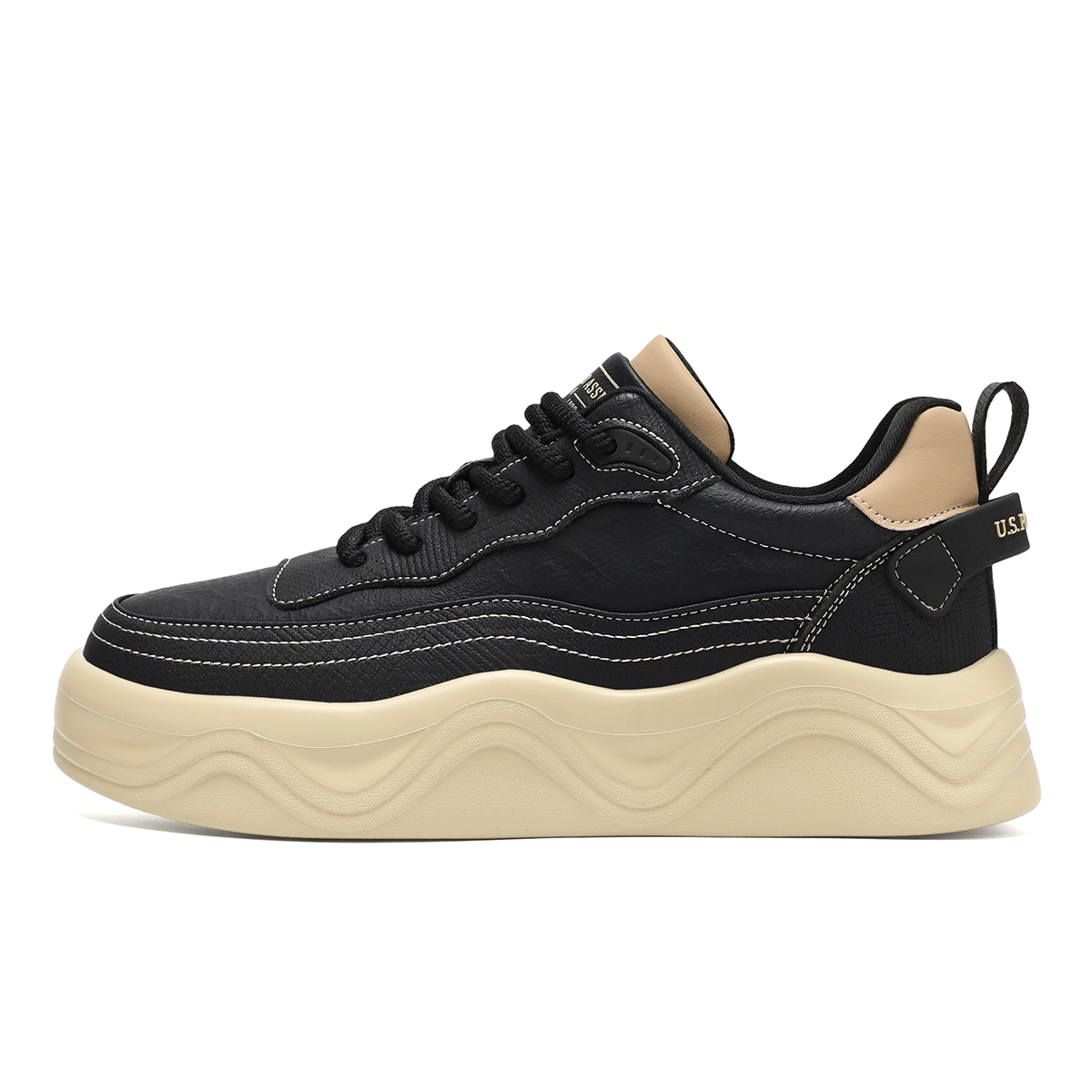 

Обувь для скейтбординга мужская U.S. POLO ASSN., Black Apricot