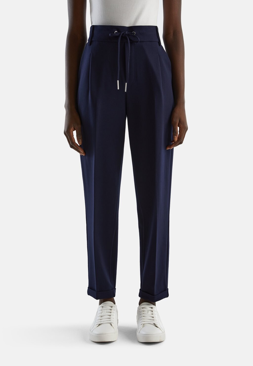 

Брюки Drawstring United Colors of Benetton, синий