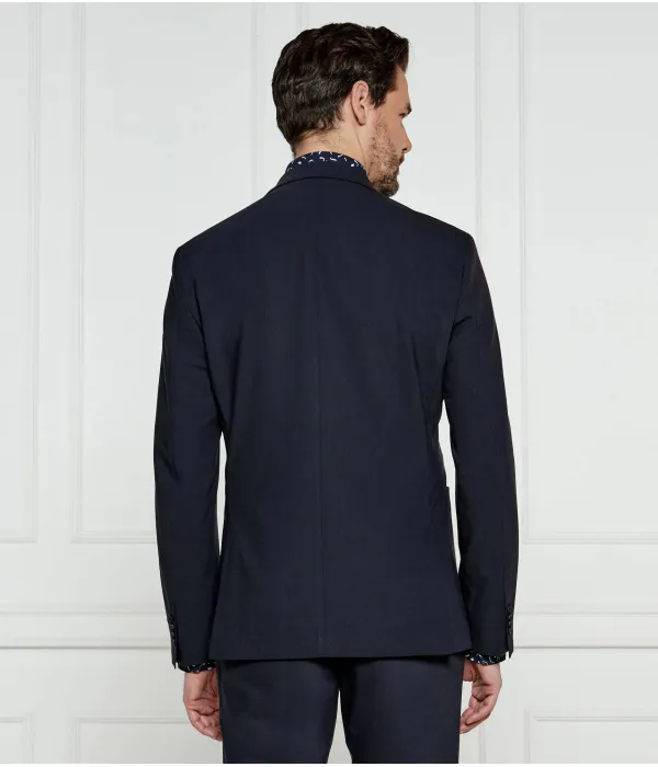 Элегантный жакет p-hanry-244 Slim fit Boss, синий — фото 3