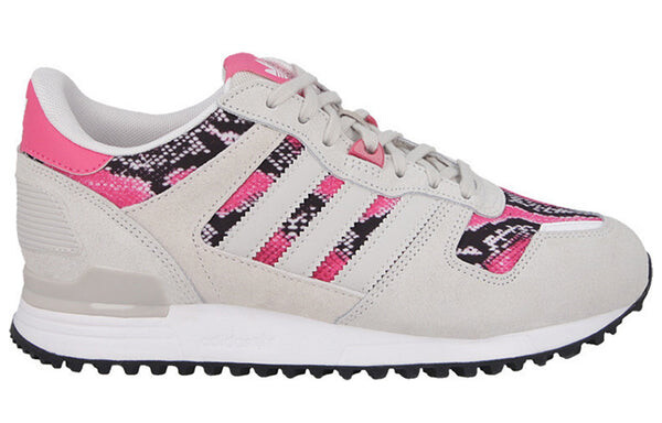 Кроссовки оригинал zx 700 Adidas, бежевый — фото 2