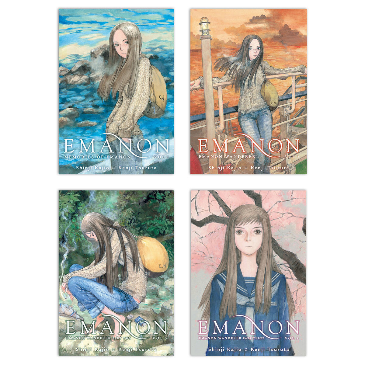 

Манга Emanon Manga (1-4) Bundle