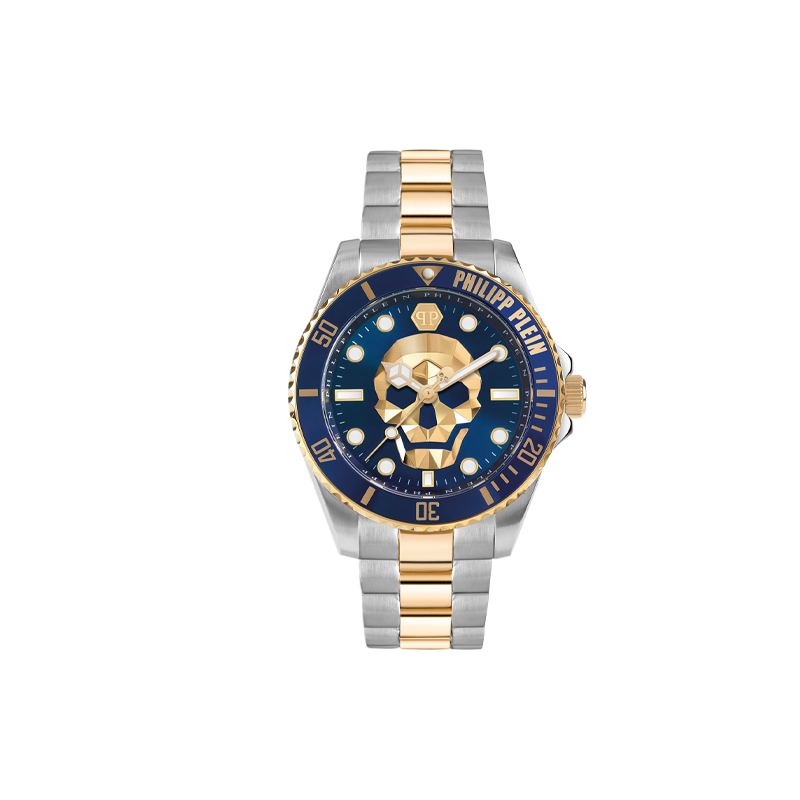 

Футболка The $kull Diver 44mm PHILIPP PLEIN с синим циферблатом