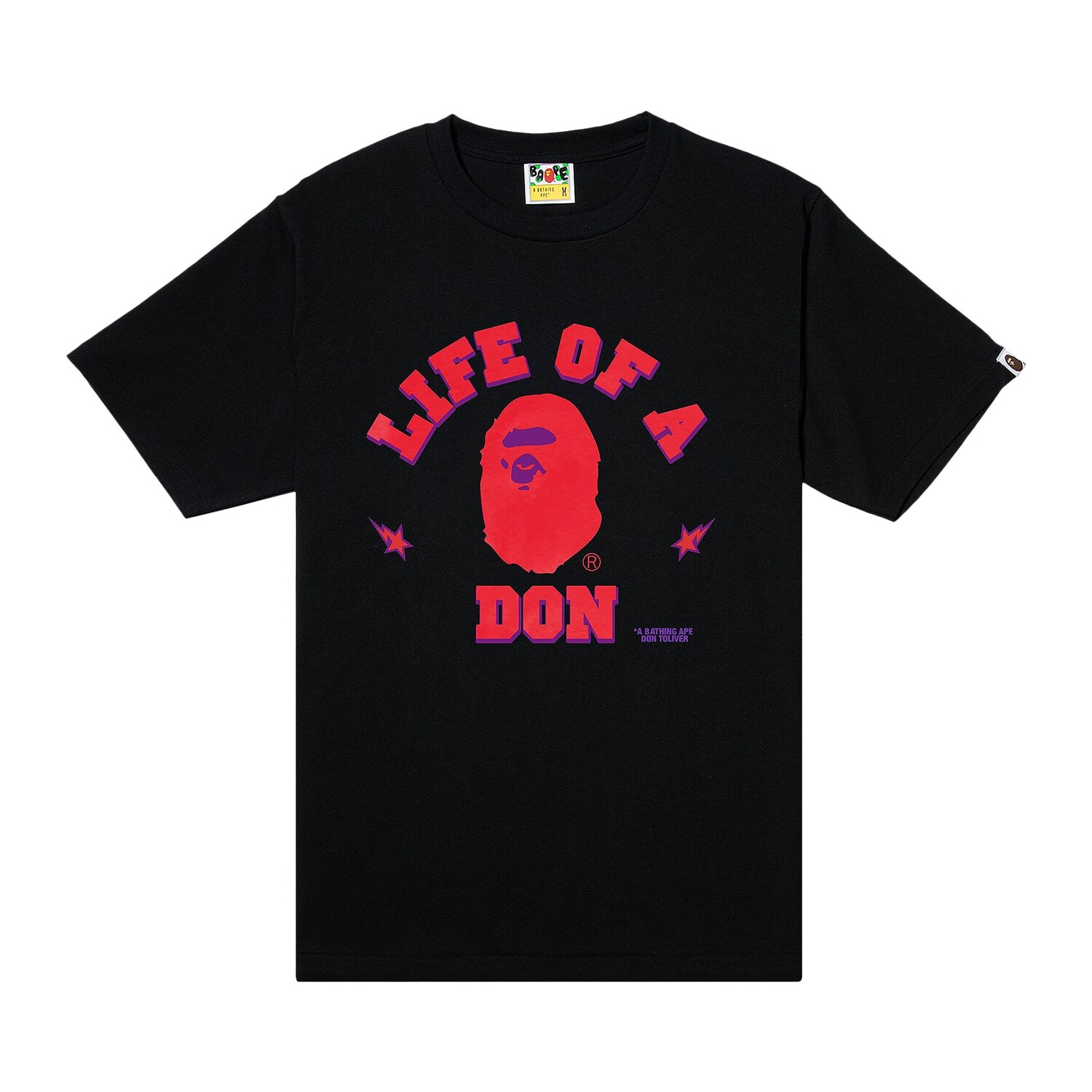 

Футболка BAPE x Cactus Jack x Don Toliver I Черная