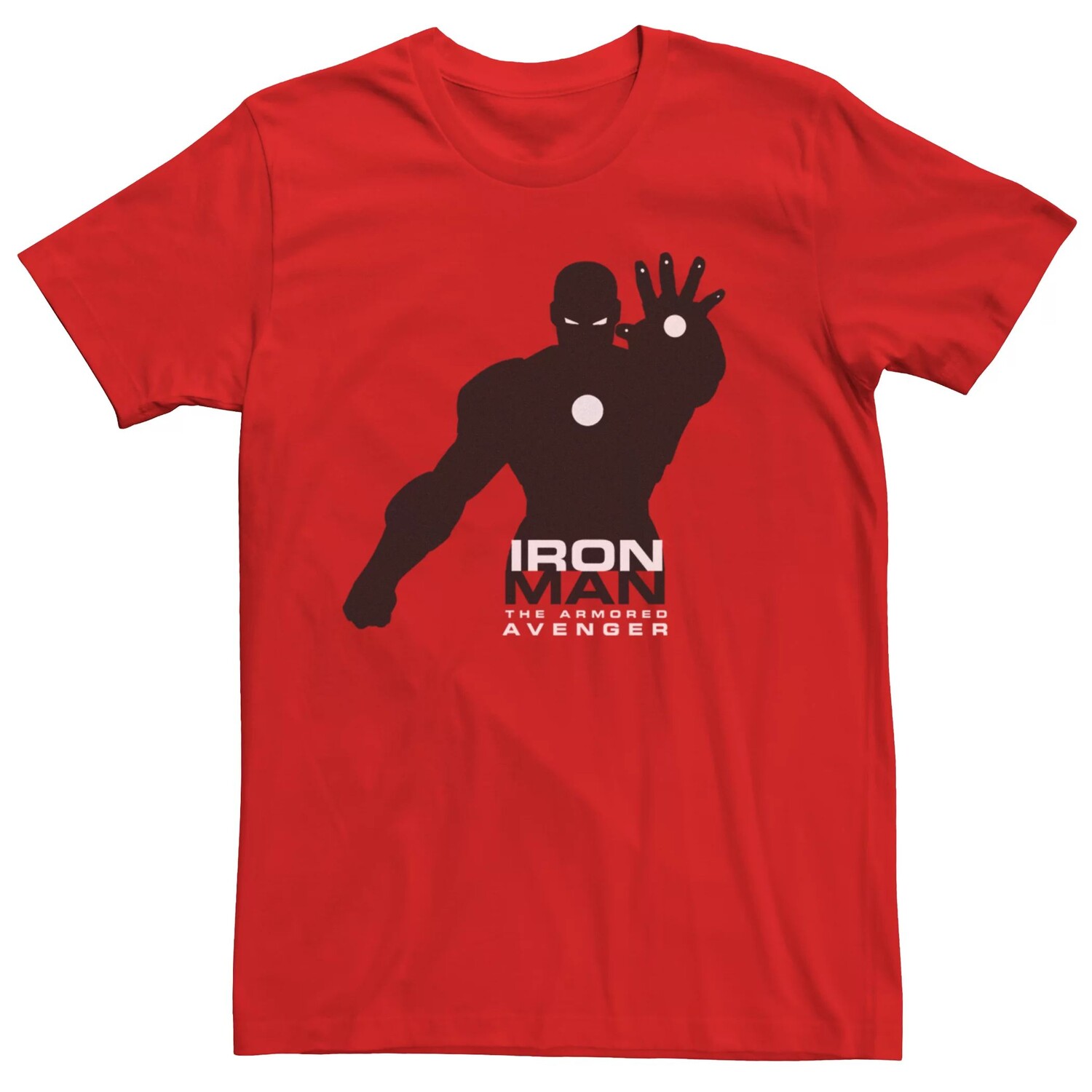 

Мужская футболка с рисунком Marvel Avengers Iron Man Silo Licensed Character