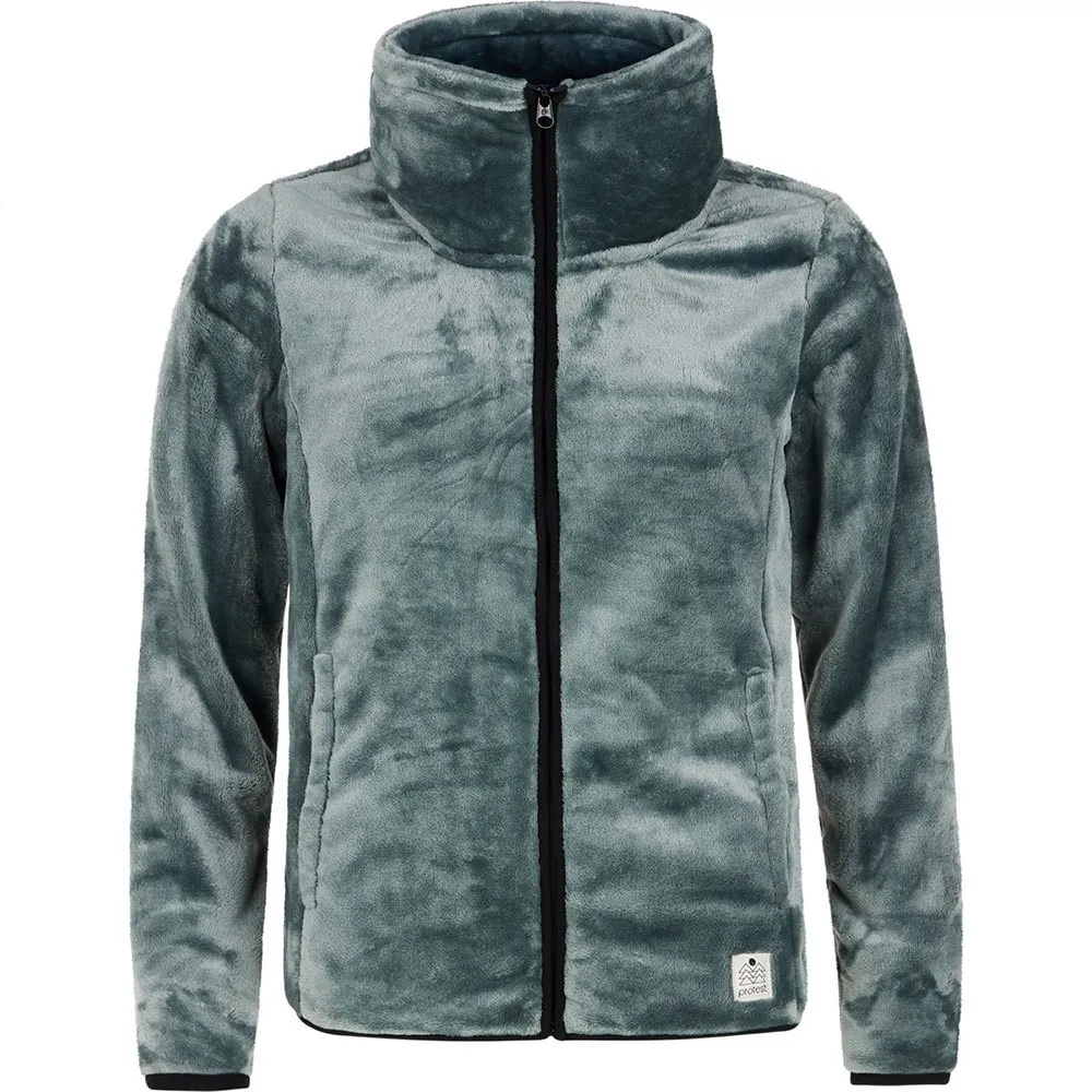 

Флис Protest Vance full zip, зеленый