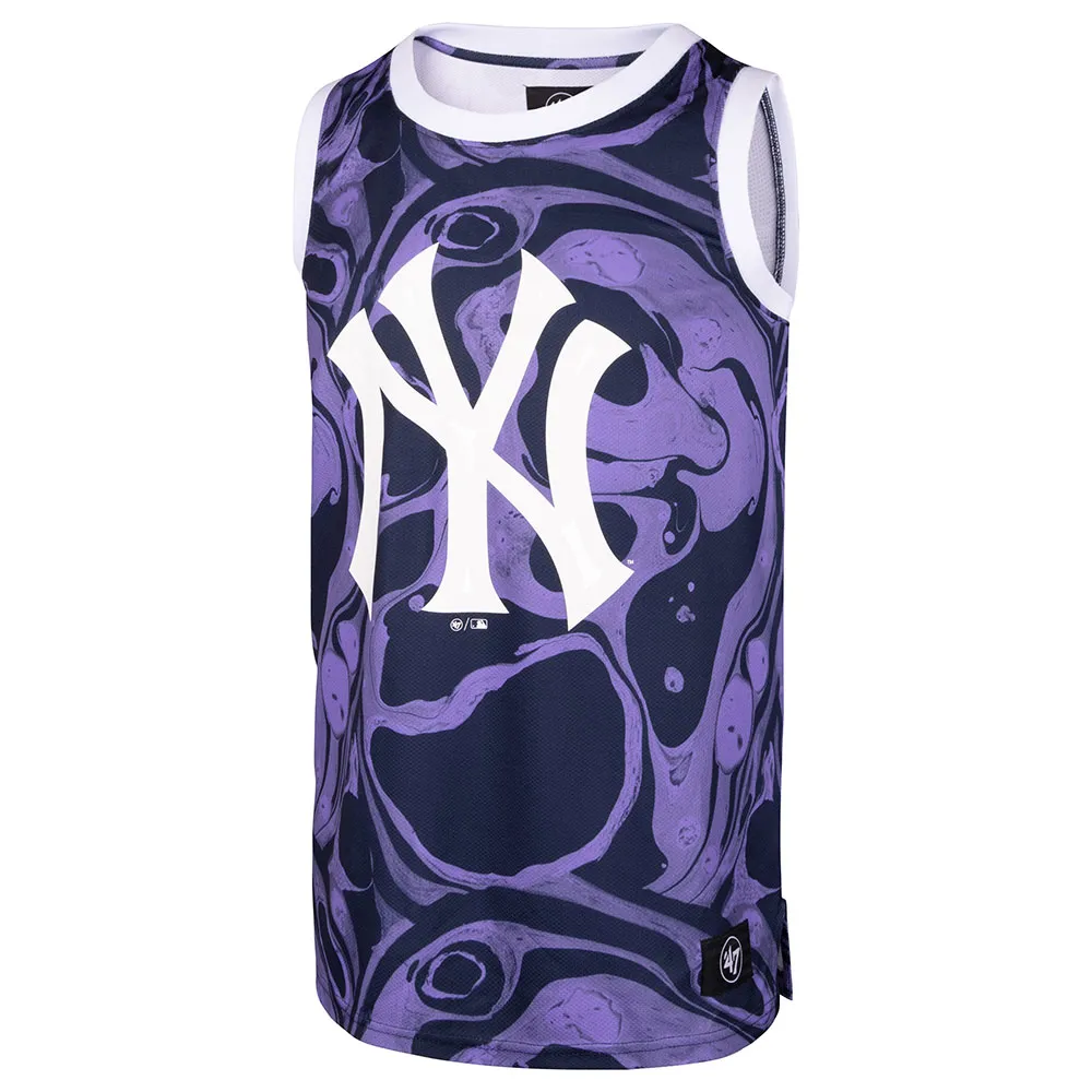 

Футболка без рукавов 47 MLB New York Yankees Enamel Twist New City, фиолетовый