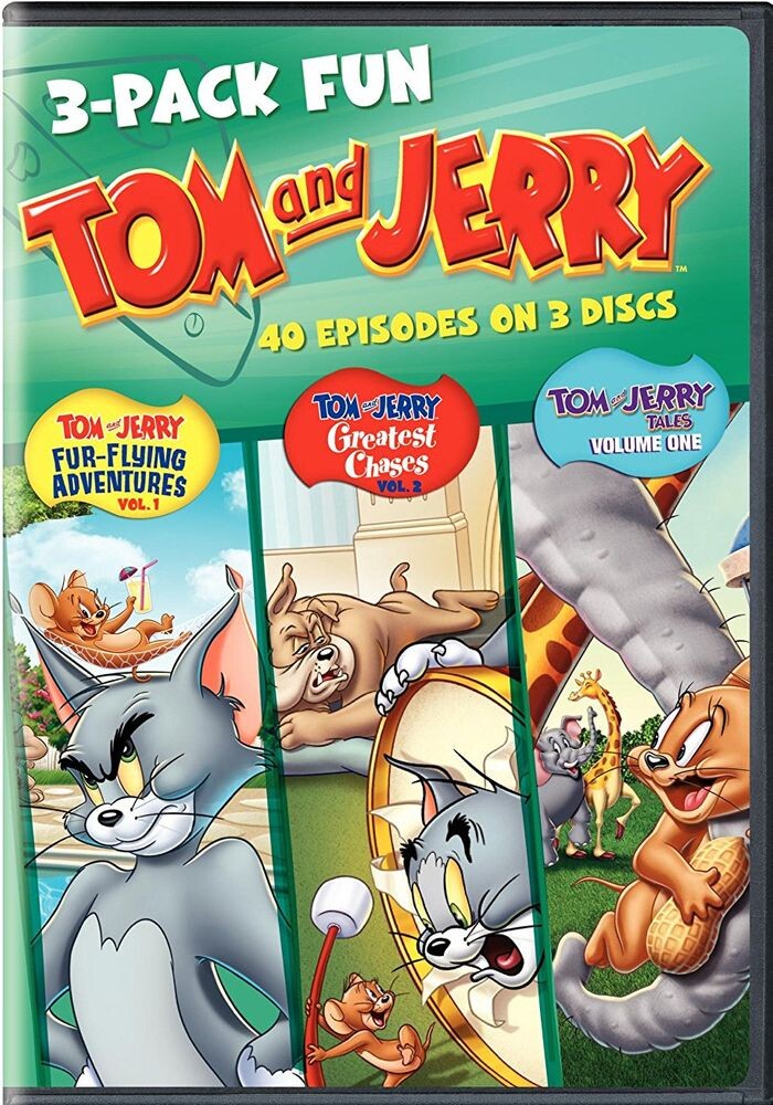 

Диск DVD 3-pack Fun: Tom & Jerry (3pc) / (3pk)