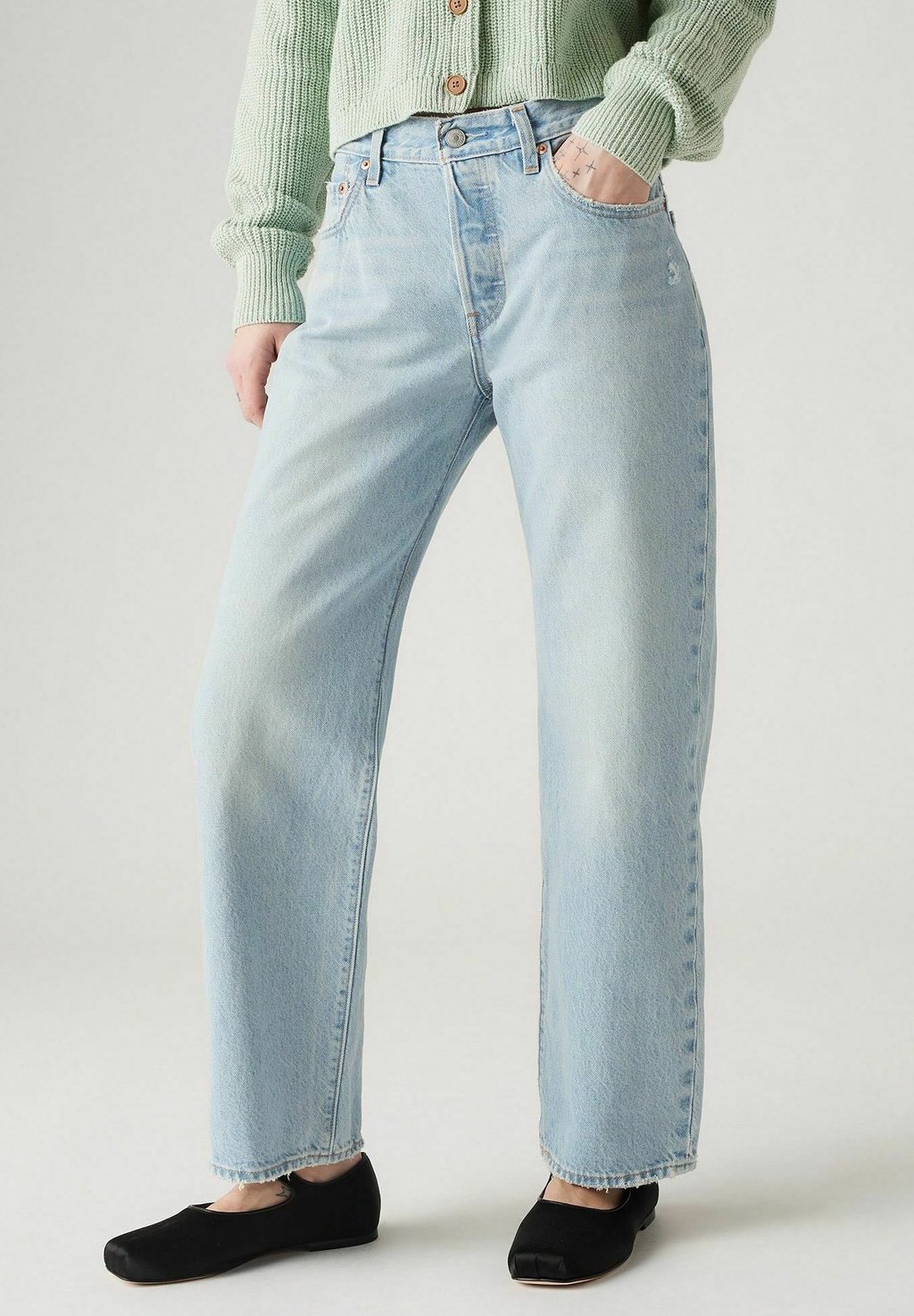 

Джинсы прямого кроя Levi's, цвет Blank Slate