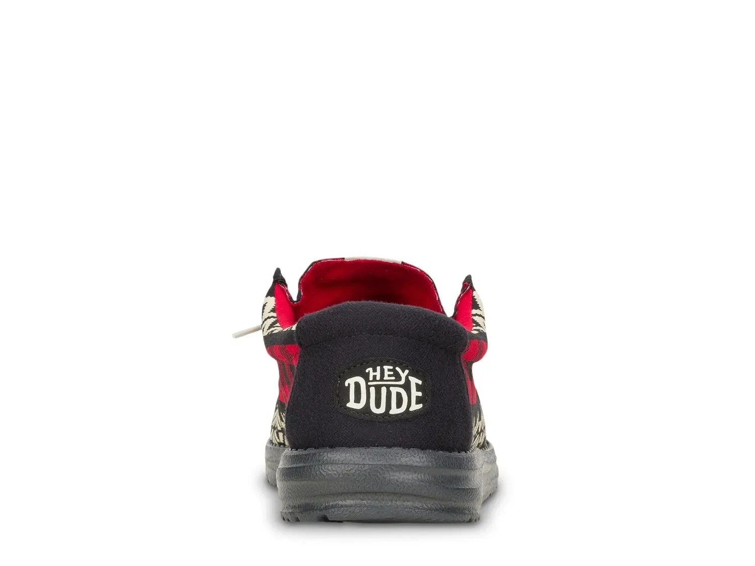 Кроссовки HEYDUDE Wally Holiday Cheers Slip-On — мужские, черные — фото 4