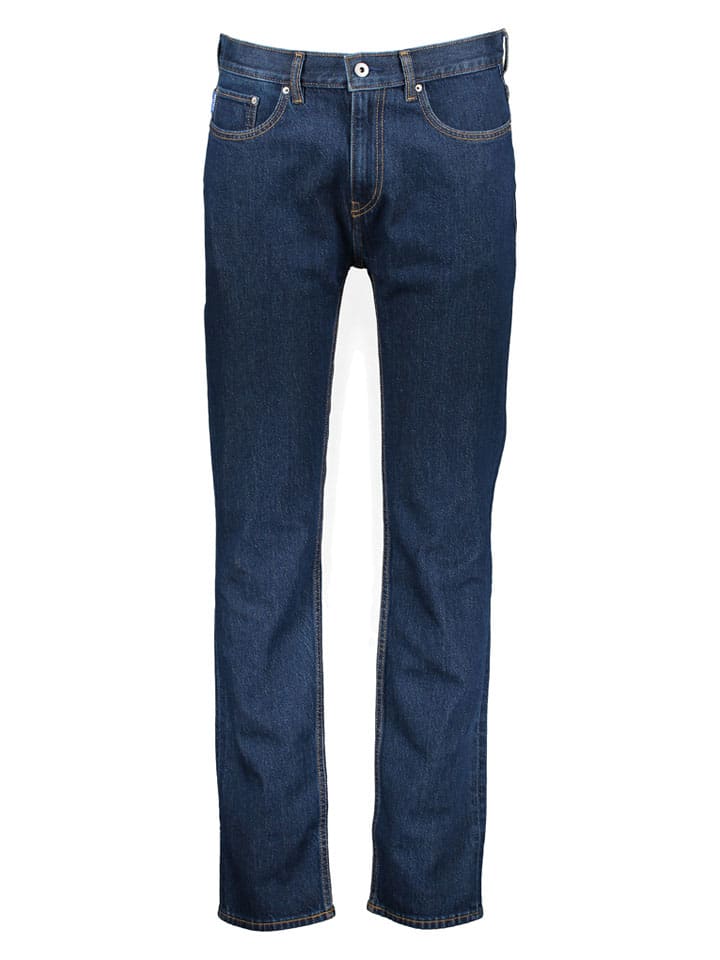 

HUGO Джинсы - зауженный крой - темно-синего цвета