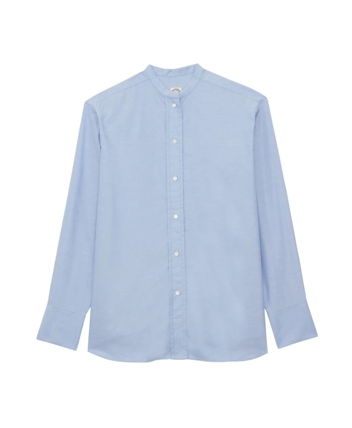 

Хлопковая рубашка Олли Ines De La Fressange Paris, синий