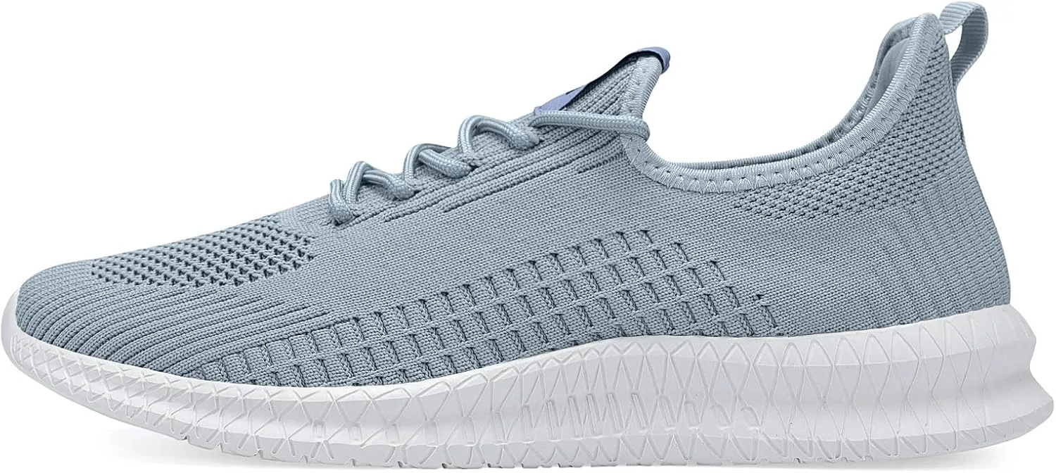 

Мужские кроссовки LCGJR для бега, ультралегкие, дышащие, удобные для ходьбы, повседневные модные сетчатые спортивные кроссовки, светло-голубой