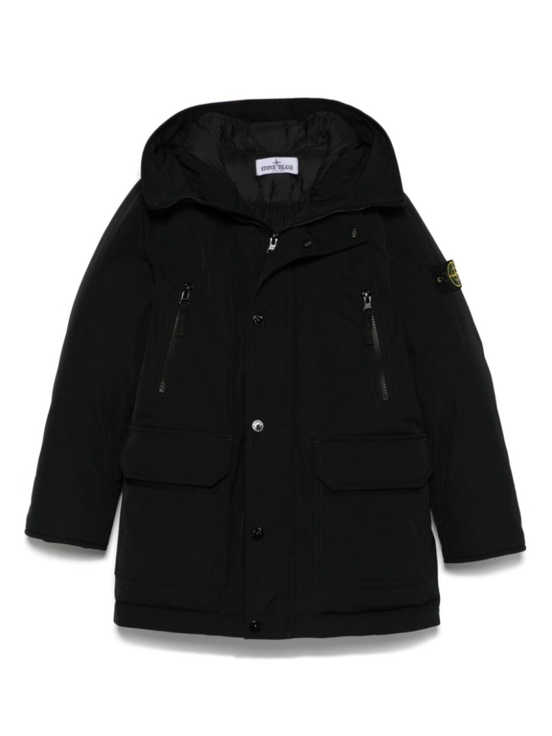 

Куртка Stone Island Junior Compass-badge, черный