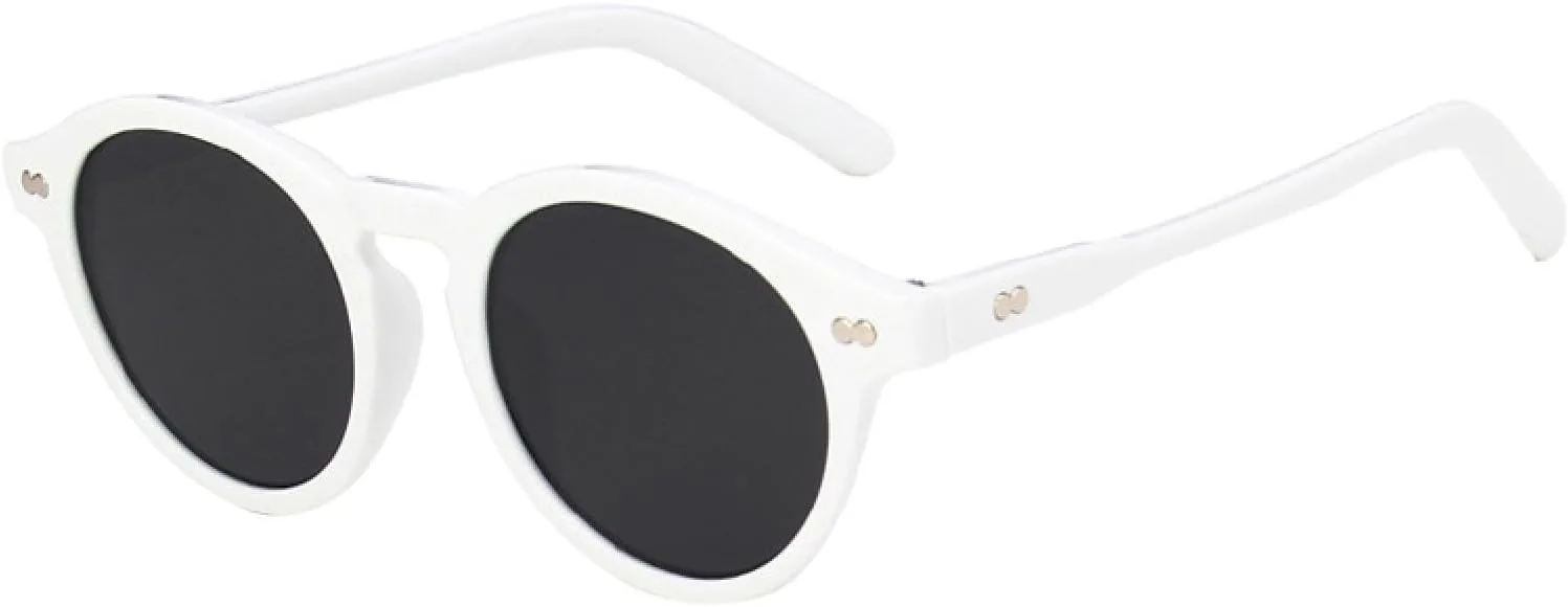 

Солнцезащитные очки с защитой от УФ-излучения UV400 для женщин и мужчин | Круглые линзы цвета «конфетный лак» | для занятий спортом на открытом воздухе DSVIGF, 01