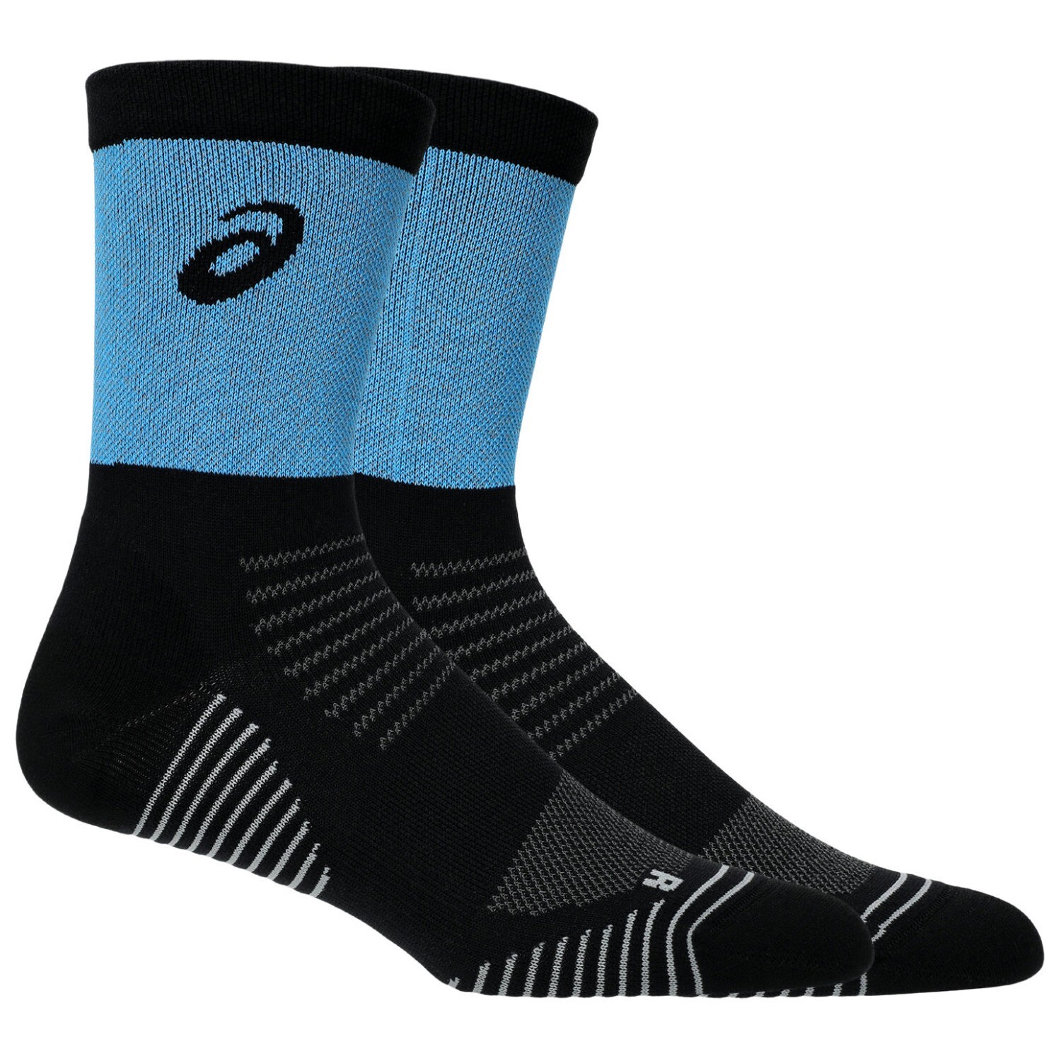 

Носки для бега Asics Lite-Show Run Crew Sock, цвет Digital Aqua