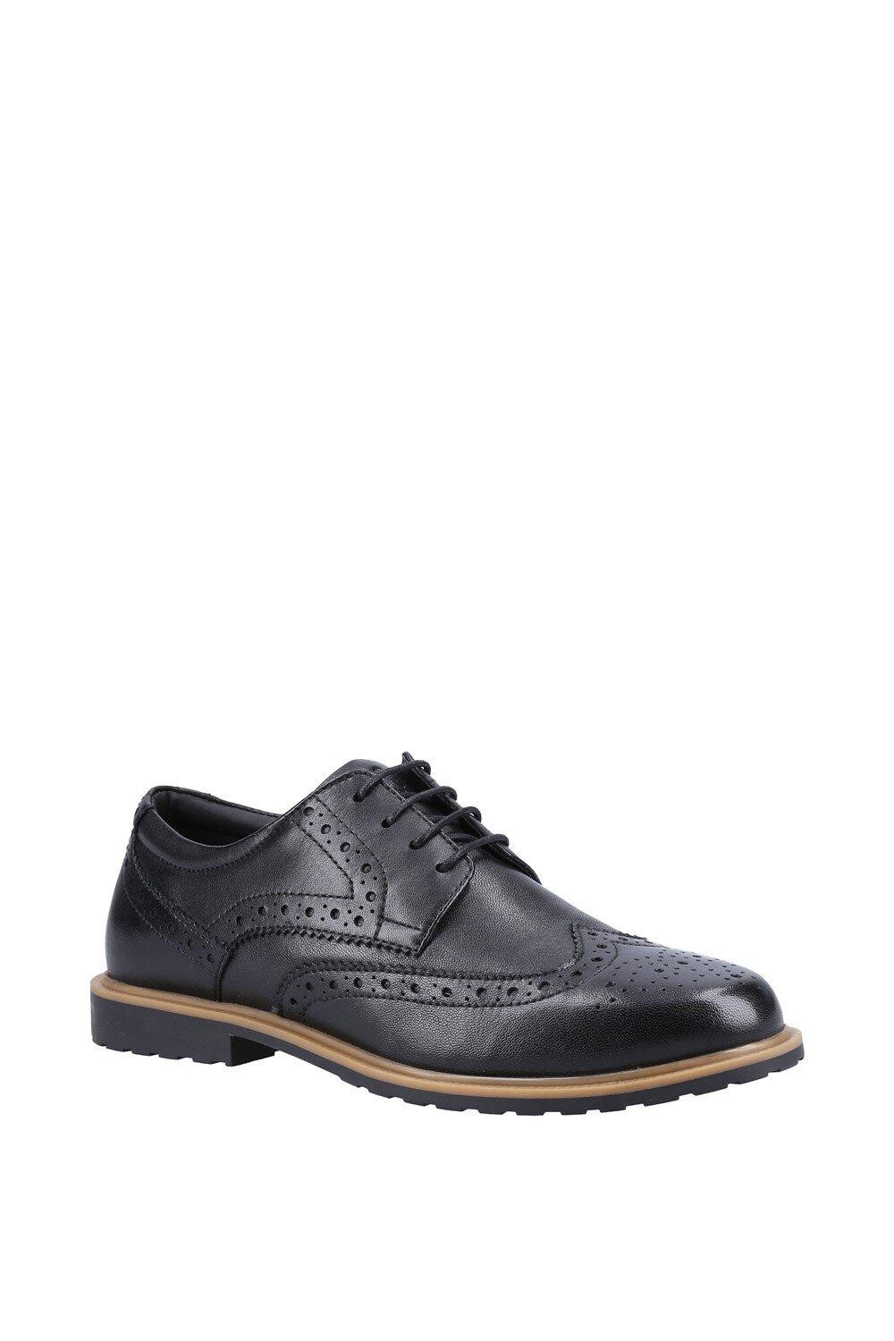 

Кожаные туфли Verity Brogue Hush Puppies, черный