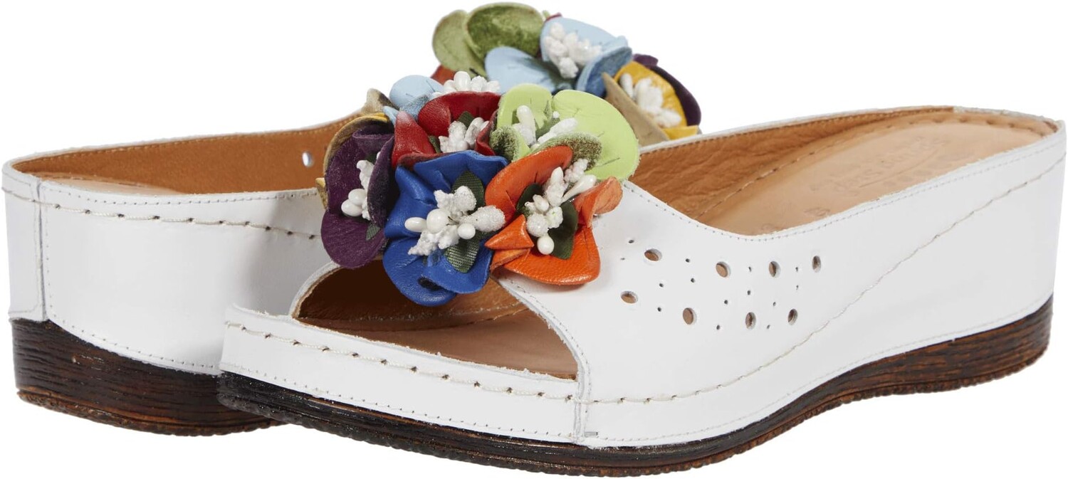 Босоножки Flowerchild Spring Step, белая кожа